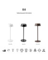 K4 * FAROL CORTEN EXTERIOR PORTATIL LED IP54 3000K